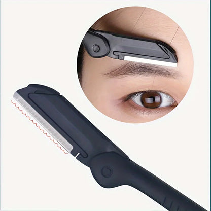 Three-Piece Stainless Steel Eyebrow Clip Comb Scissors Eyebrow Trimmer Eyebrow Trimmer Tool