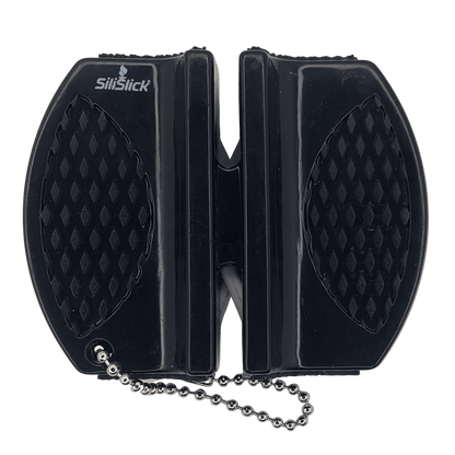 Kitchen Knife Set Kit | Red Handle & Black Magnetic Rack