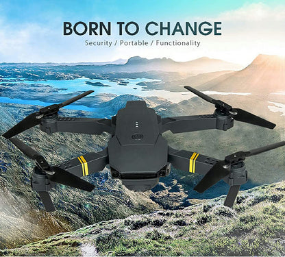 4K HD Dual Camera RC FPV WiFi Portable Wide Angle Foldable Quadcopter Drone