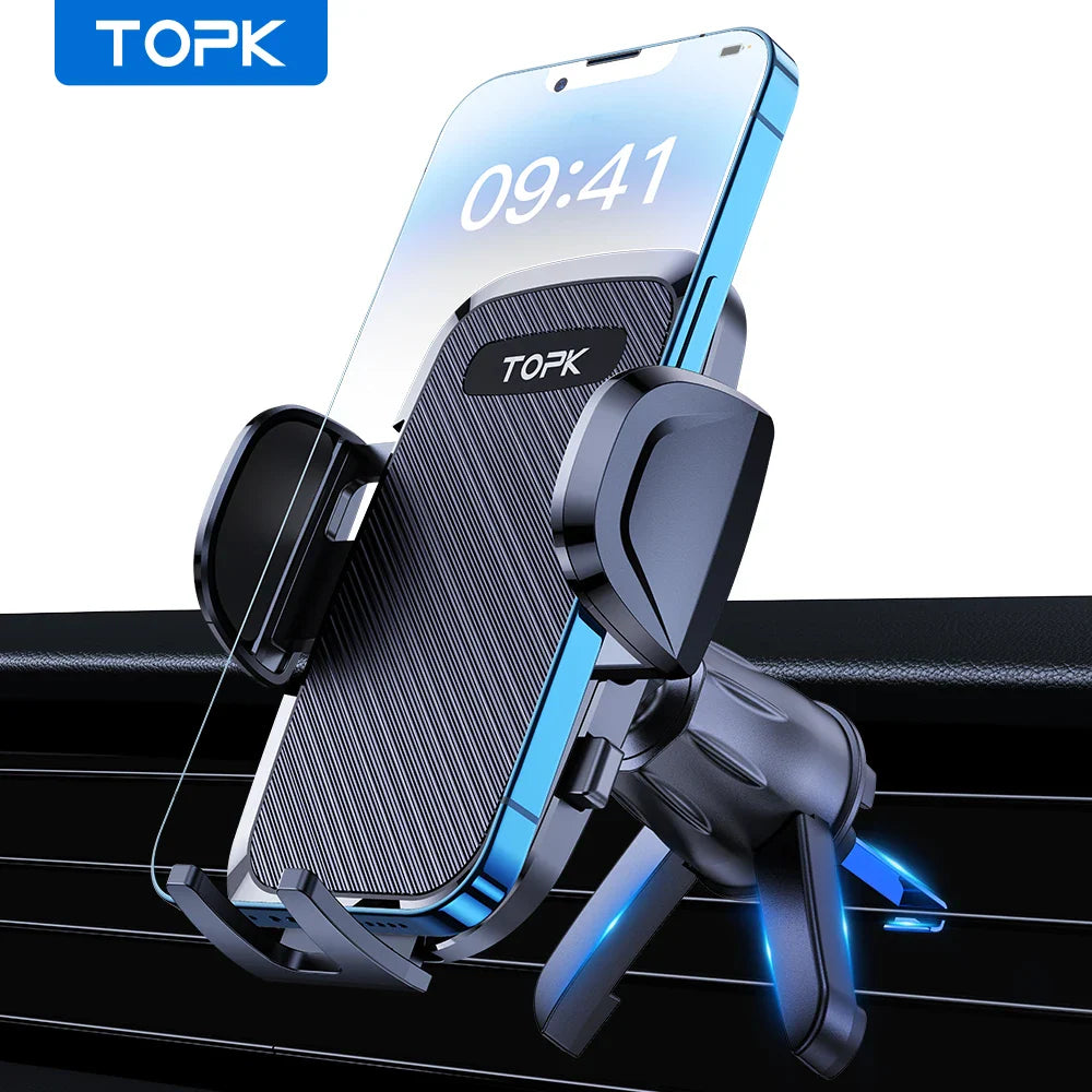 Universal Car Bracket Gravity Auto Phone Holder Car Air Vent Clip Mount Mobile Phone Holder Cell Phone Stand for All Phones