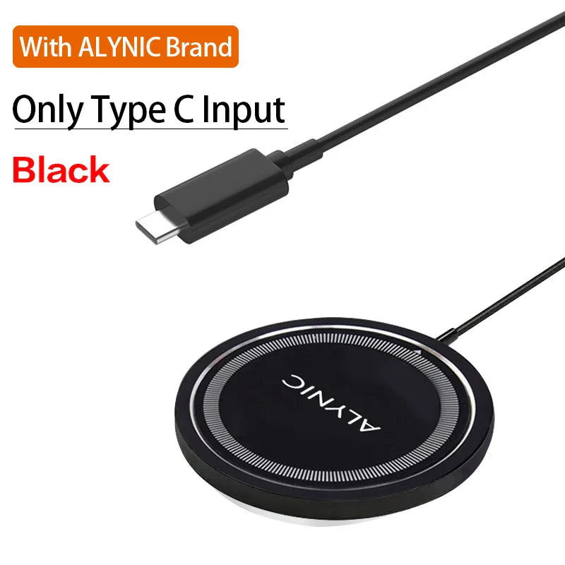 Magnetic Wireless Charger Fast Charging Pad Stand for Iphone 16 15 14 13 12Pro Max Airpods PD USB a Phone Chargers Dock Station