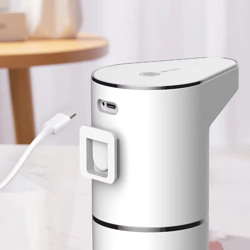 New Intelligent Induction Multi Gear Contactless Wall Mounted Vertical Hand Sanitizer Rechargeable Soap Dispenser Foam Machine