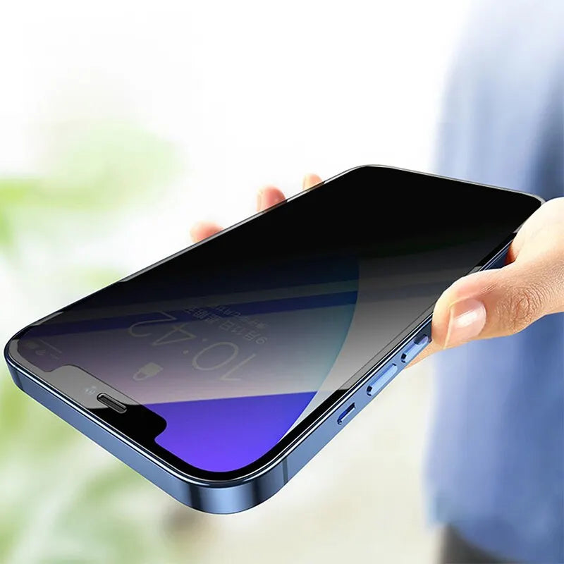 4PCS Privacy Screen Protector for Iphone 14 Pro Max 16 Pro Anti-Spy Glass for Iphone 13 15 12 11 Pro Max 13 Mini Tempered Glass