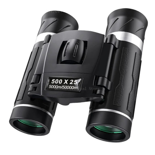 5000M/50000M Portable Binoculars 500X25 High Magnification HD Mini Straight Tube Outdoor Photography Telescope