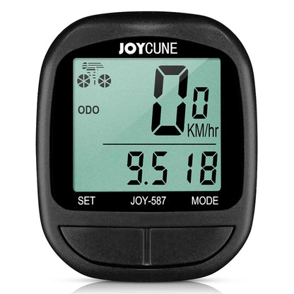 Bike Computer Bicycle Waterproof Wired Speedometer and Odometer Stopwatch Cycle Bike Computer with LED Display for Cycle Match