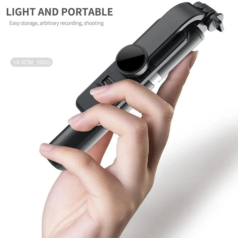 Xiaomi Mijia Selfie Stick 1045Mm Wireless Bluetooth LED Fill Light Extended Tripod with Remote Shutter for Android IOS Cellphone