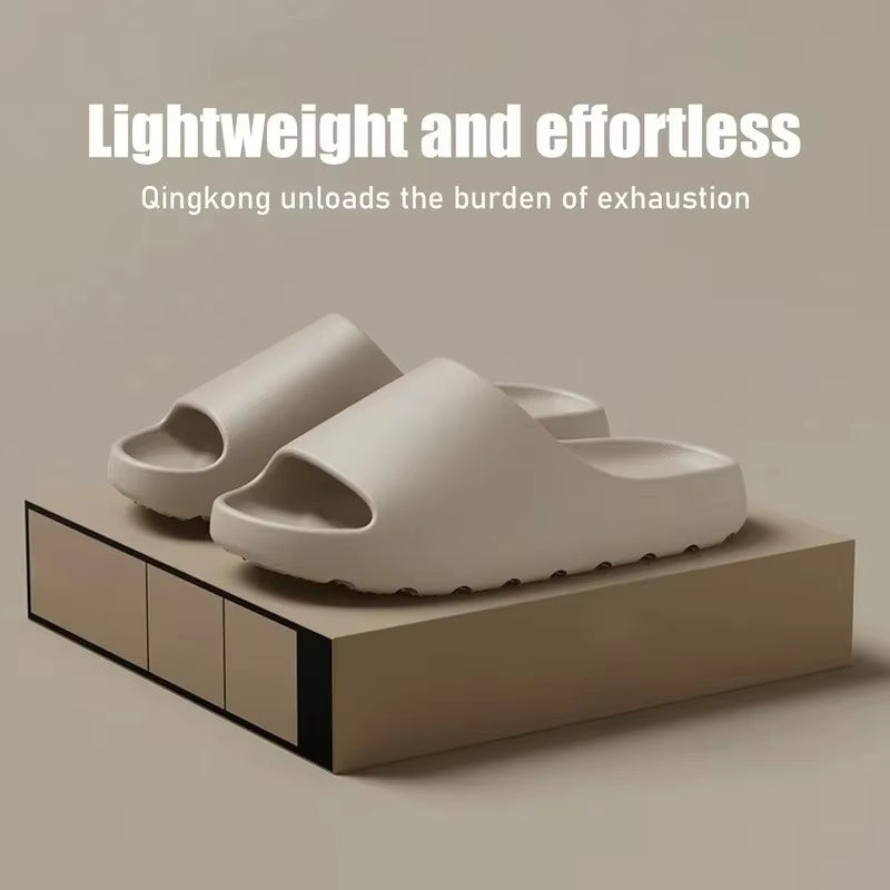 Coconut Slippers Cloud Thick-Soled Sandals Summer Fashion Soft Bottom Beach Men Slippers Women'S Sandals EVA Slides