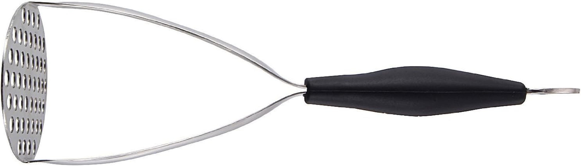 Heavy Duty Stainless Steel Potato Masher, Professional Integrated Masher Kitchen Tool & Food Masher/Potato Smasher with Silicone Handle, Perfect for Bean, Vegetable, Fruits, Avocado, Meat