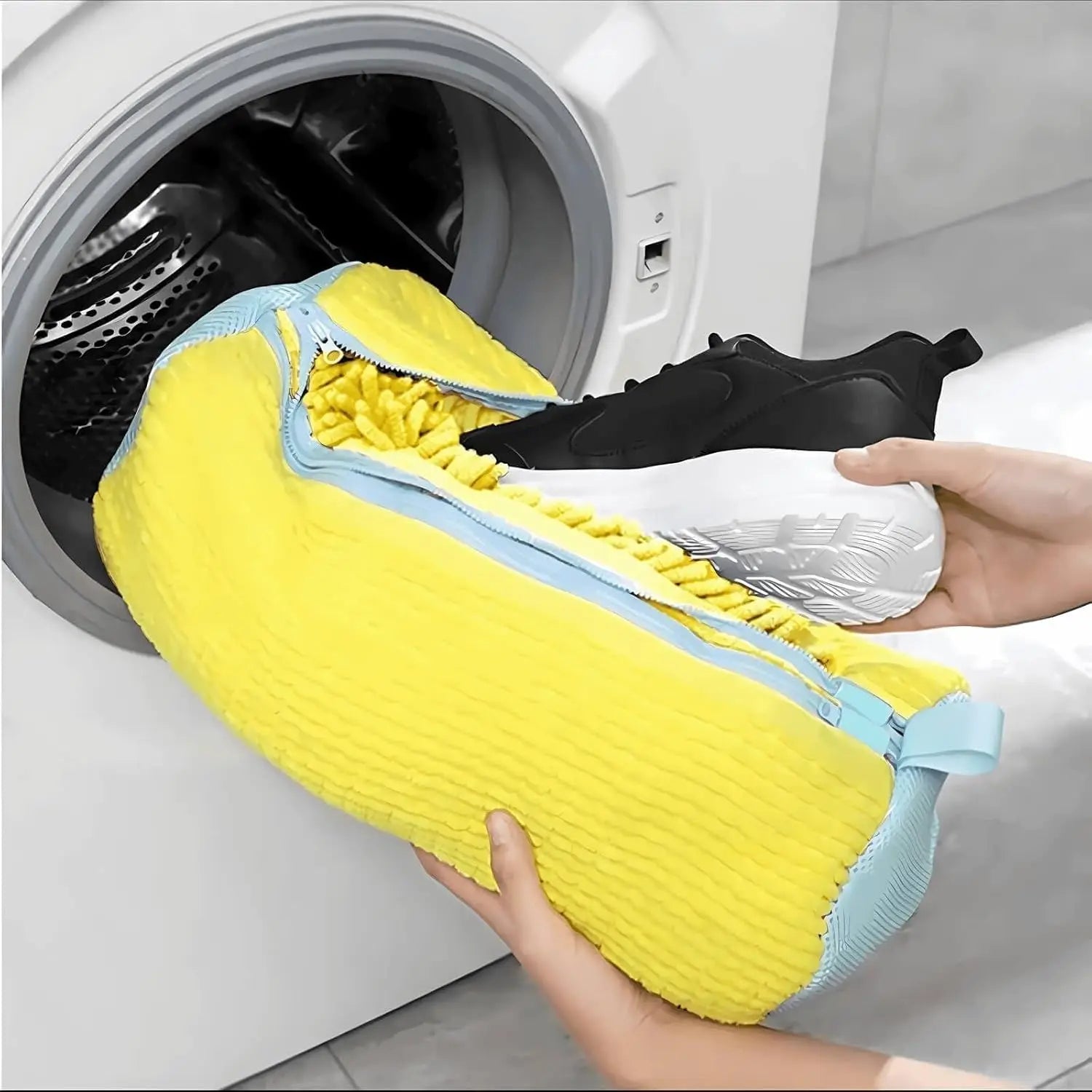 Laundry Shoe Bag | Shoe Washing Machine Bag | Reusable Laundry Shoe Bag for Washer and Dryer for All Shoe Types and Sizes